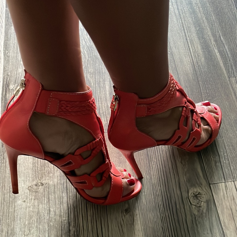 Orange Heels - Picture 2 of 4